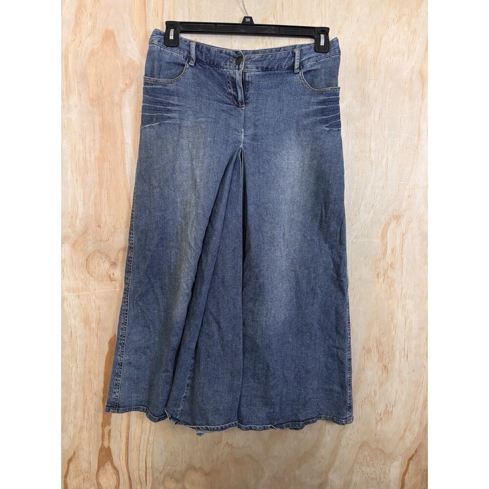 Inc Maxi Denim Pleated Skirt Women’s Size 6